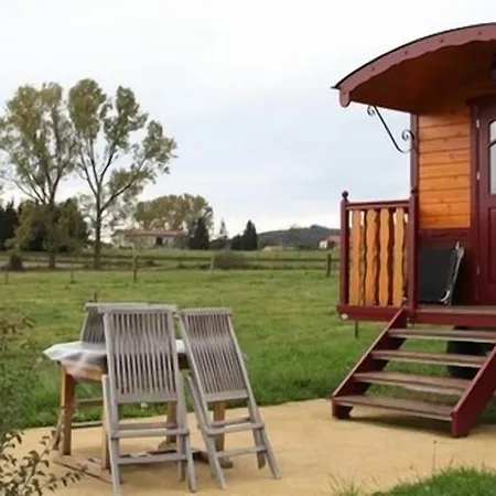 Lantgård Les Roulottes De La Ferme Des Chanaux *