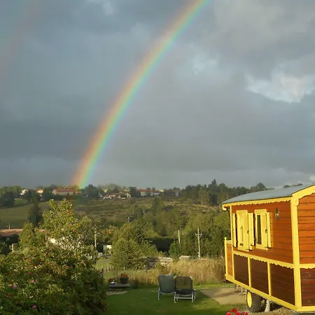 Lantgård Les Roulottes De La Ferme Des Chanaux *